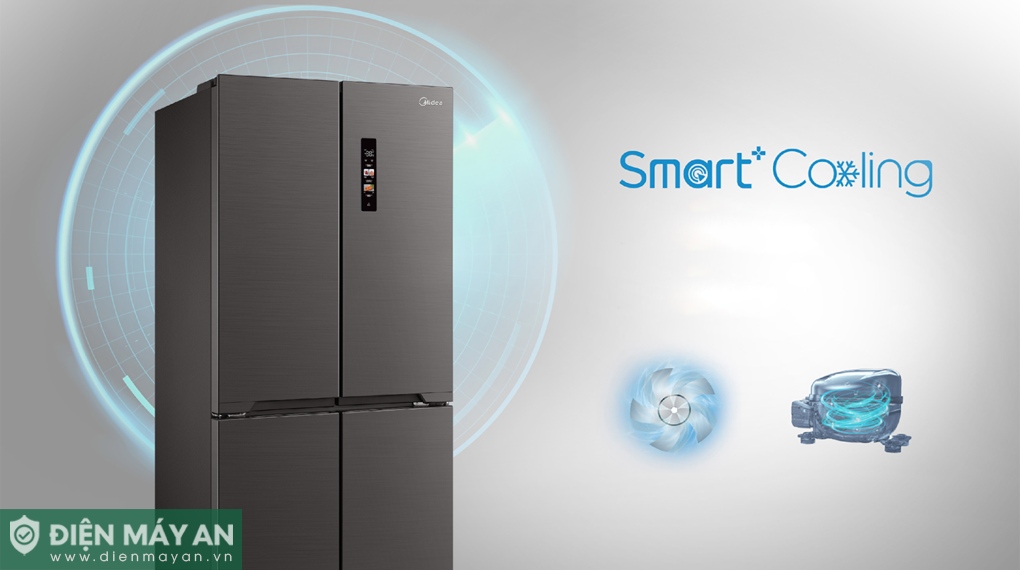 Tủ lạnh Midea Inverter 410 lít Multi Door MDRF550FGG28VN
